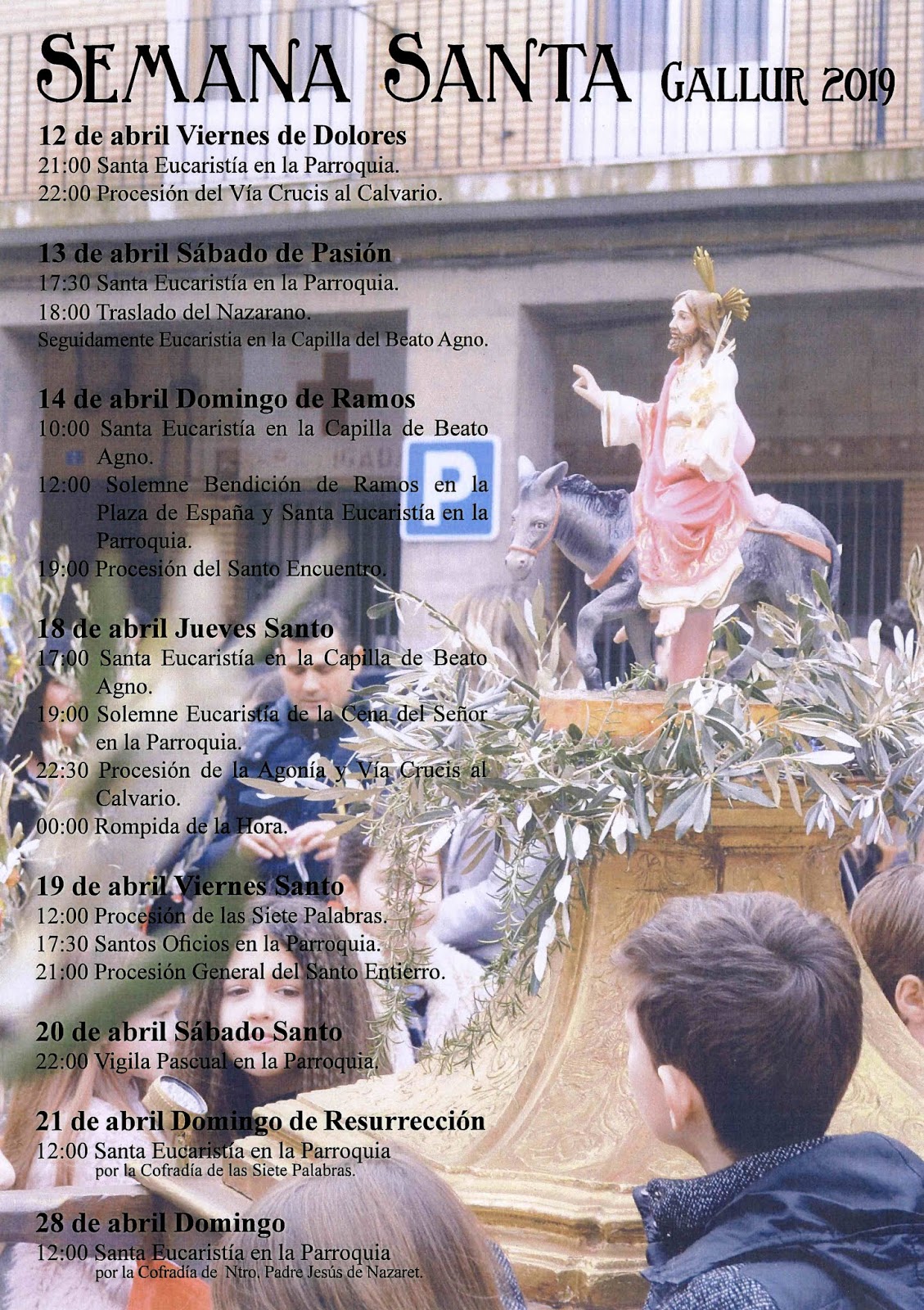 Semana Santa en Gallur 2019 Gallur